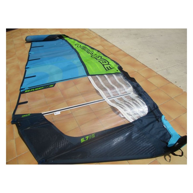 Voile Windsurf occasion Neilpryde RS Flight Evo IV 5,7 m² 2023