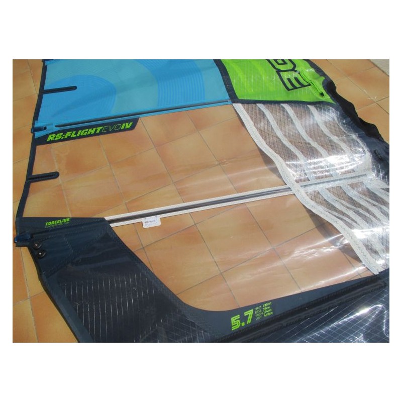 Voile Windsurf occasion Neilpryde RS Flight Evo IV 5,7 m² 2023