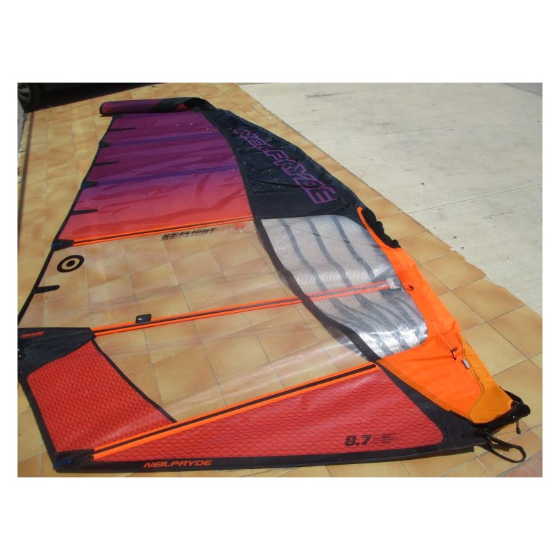 Voile Windsurf occasion Neilpryde PACK RS FLIGHT EVO6 + MAT NP TPX 100 8,7 m² 2025