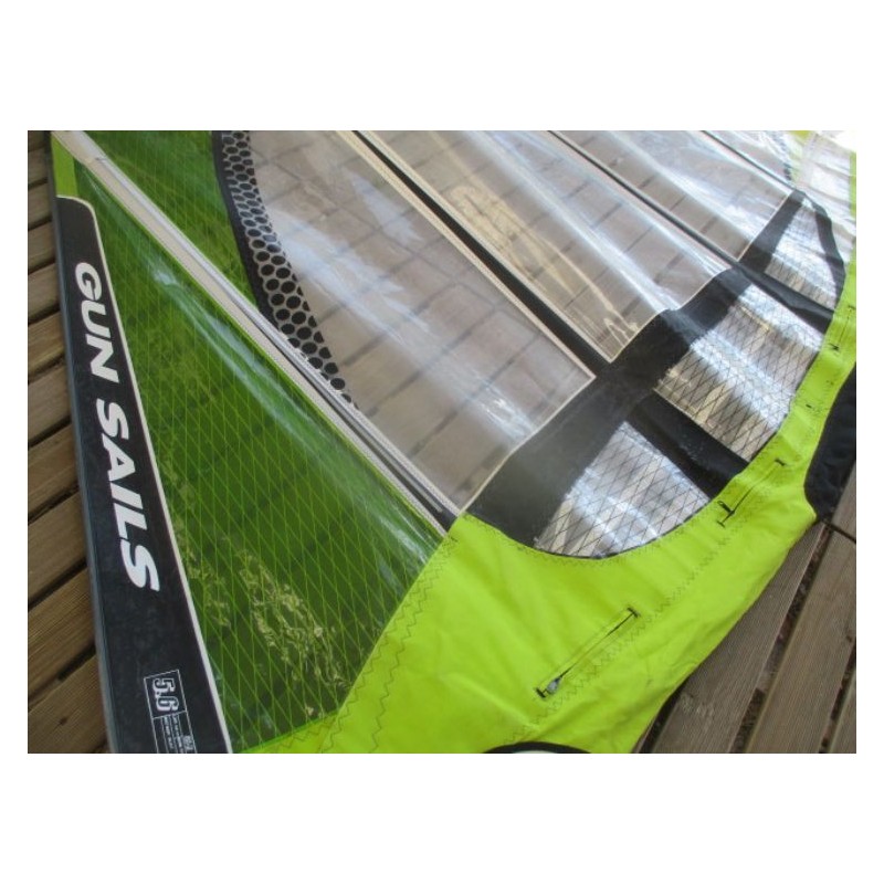 Voile Windsurf occasion Gunsails GS-R 5,6 m² 2012