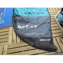 Aile nue Kitesurf TEST Slingshot SST V7 7 m² 2023 bleu
