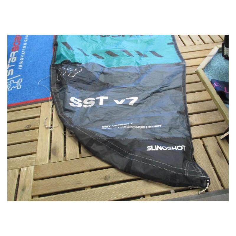 Aile nue Kitesurf TEST Slingshot SST V7 7 m² 2023 bleu