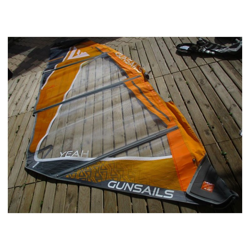 Voile Windsurf occasion Gunsails YEAH 4 m² 2021