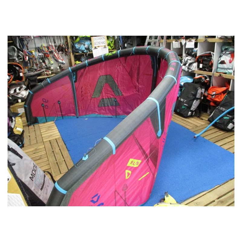 Aile nue Kitesurf TEST Duotone Dice SLS 6 m² 2025 pink/grey