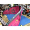 Aile nue Kitesurf TEST Duotone Dice SLS 6 m² 2025 pink/grey