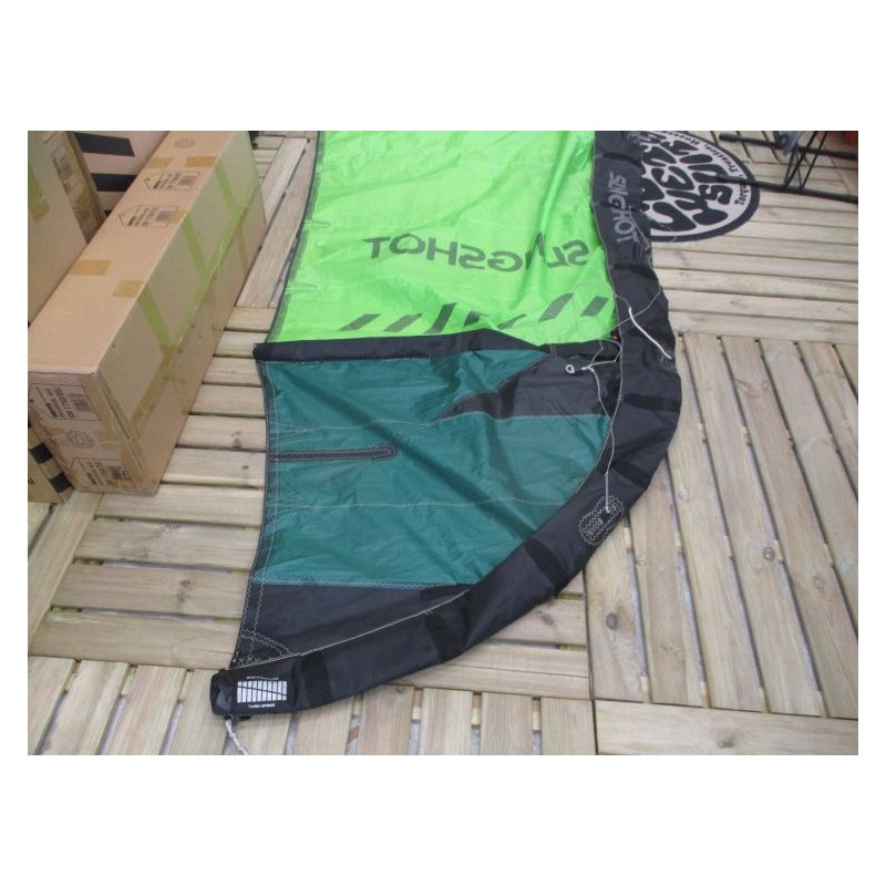 Aile nue Kitesurf occasion Slingshot SST V7 5 m² 2023 vert