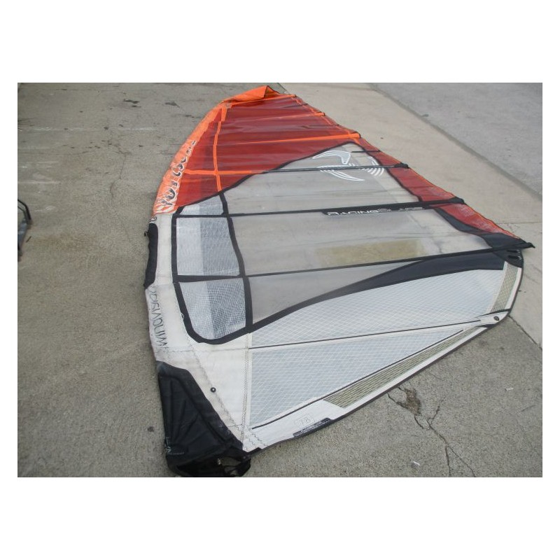 Voile Windsurf occasion Loftsails RACING BLADE 7,8 m² 2019 Orange
