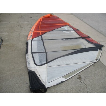 Voile Windsurf occasion Loftsails RACING BLADE 7,8 m² 2019 Orange