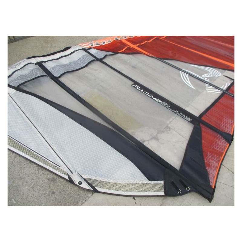Voile Windsurf occasion Loftsails RACING BLADE 7,8 m² 2019 Orange