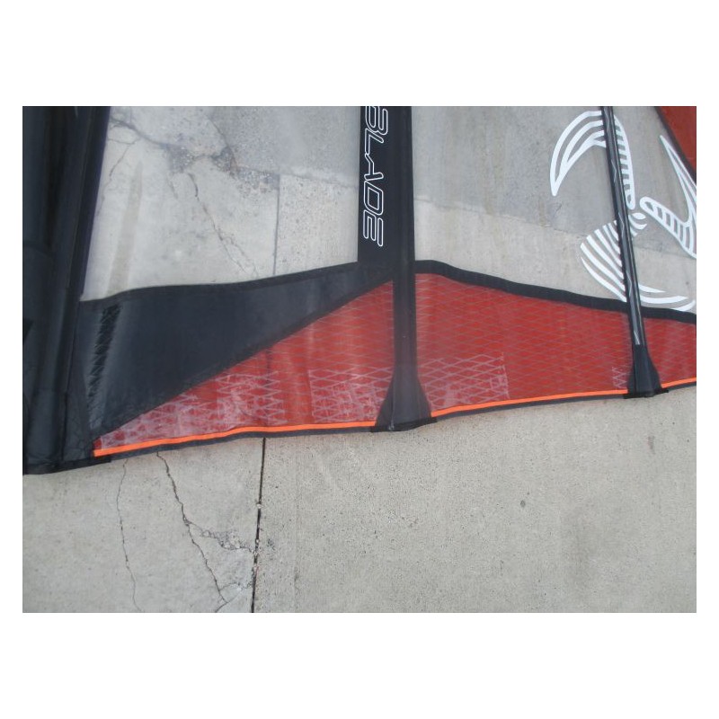 Voile Windsurf occasion Loftsails RACING BLADE 7,8 m² 2019 Orange