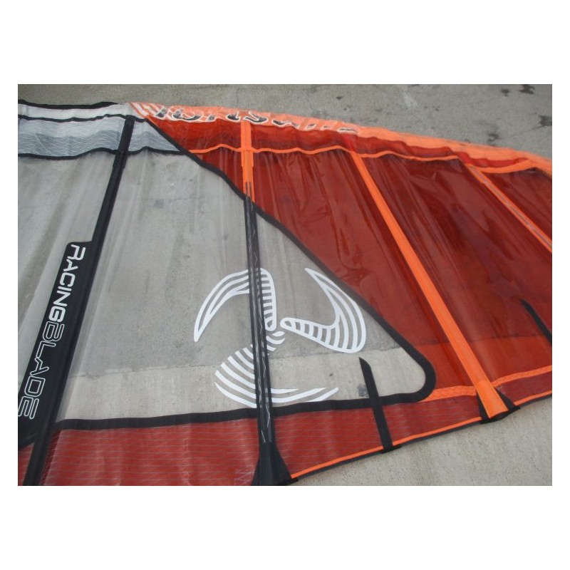 Voile Windsurf occasion Loftsails RACING BLADE 7,8 m² 2019 Orange