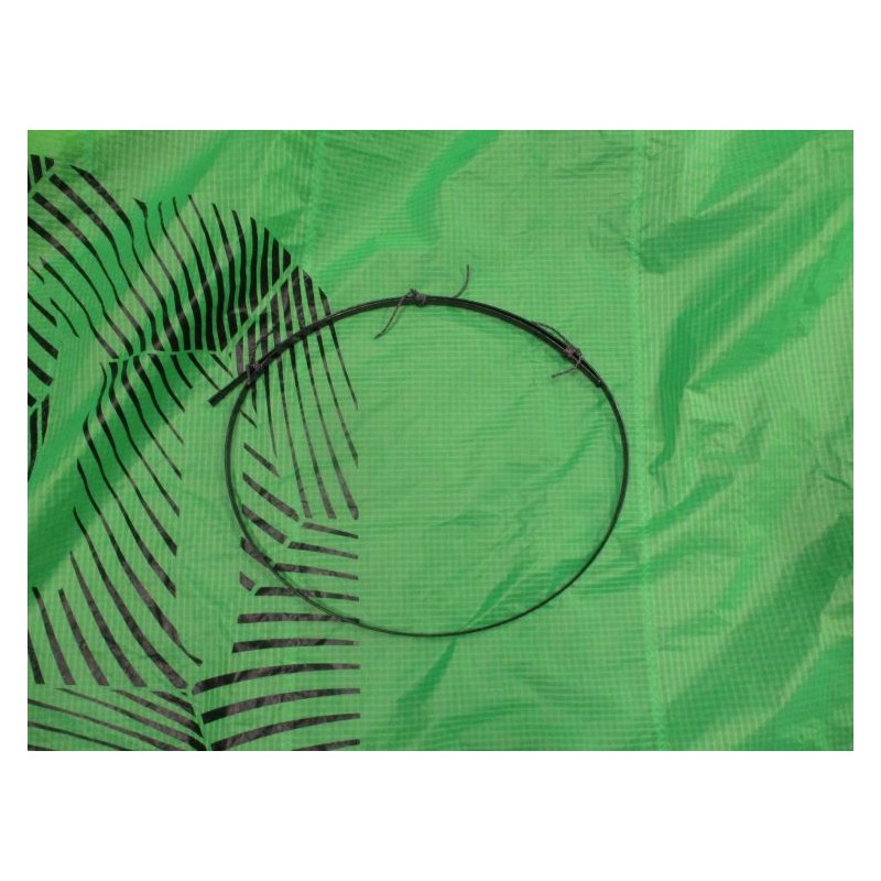Aile nue Kitesurf occasion Gong Strutless v3 + latte centrale fibre 8 m² 2019
