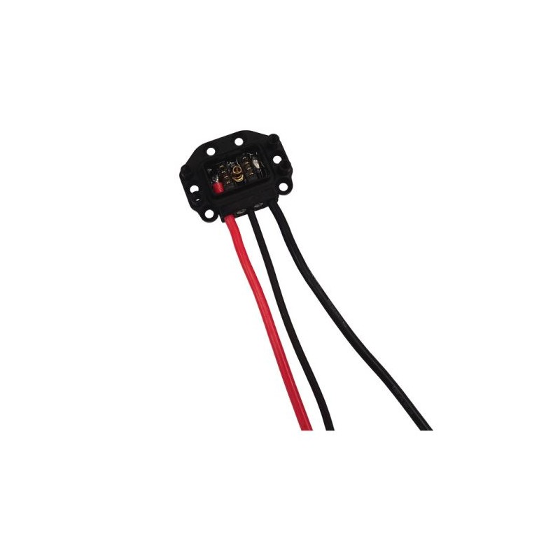 Duotone Electric Cruise Male connector with cables top plate (only)
