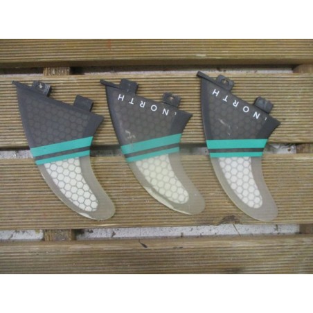 Aileron occasion North Kiteboarding Hexcel Coremat finset Tri-fins L Autres