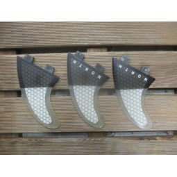 Aileron occasion North Kiteboarding Hexcel Coremat finset Tri-fins L Autres