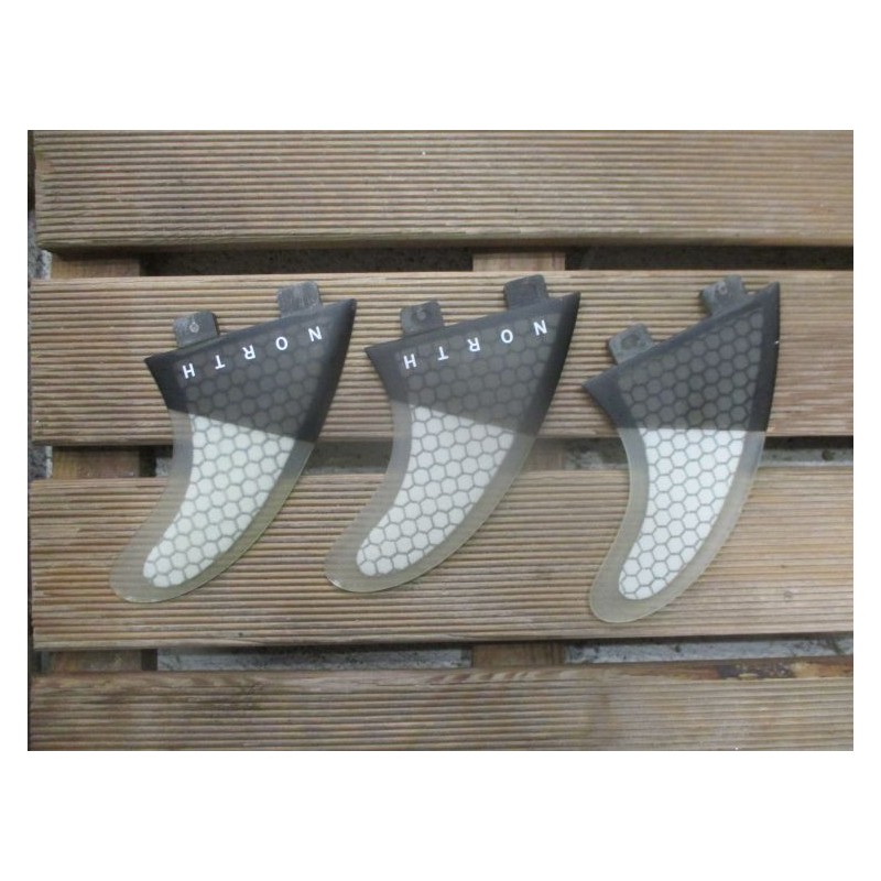 Aileron occasion North Kiteboarding Hexcel Coremat finset Tri-fins L Autres