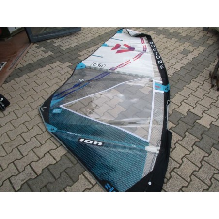 Voile Windsurf occasion Duotone Super_Hero D/LAB 4,5 m² 2025 white/turquoise