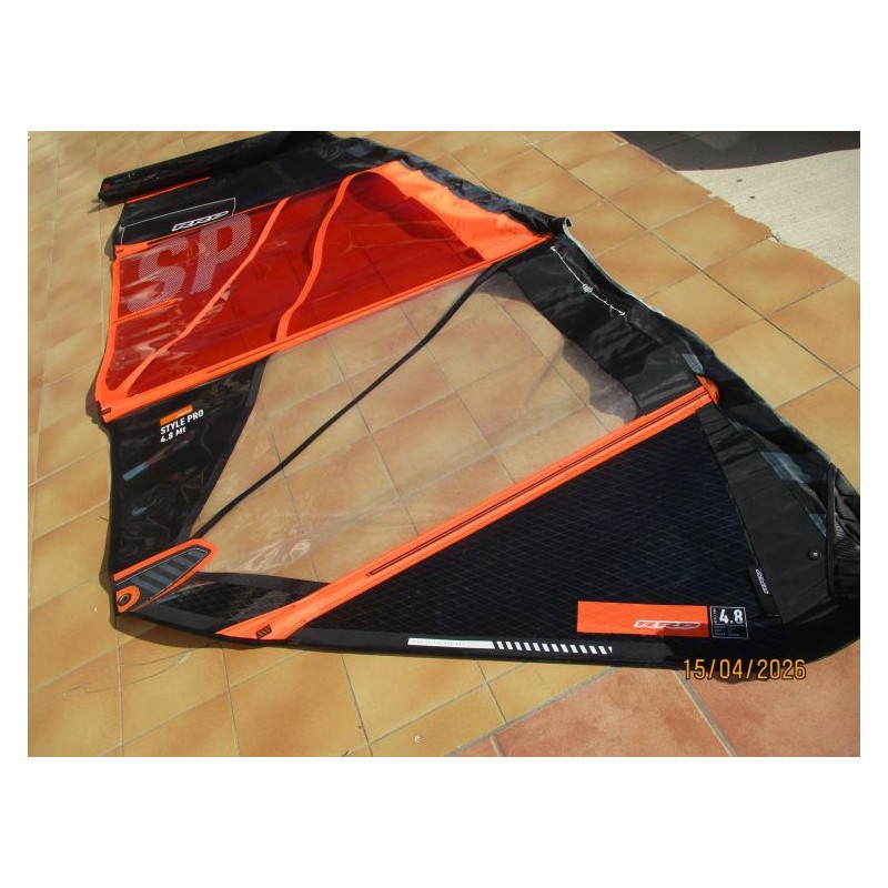 Voile Windsurf occasion RRD STYLE PRO Y28 4,8 m² 2023 BLACK SIZE