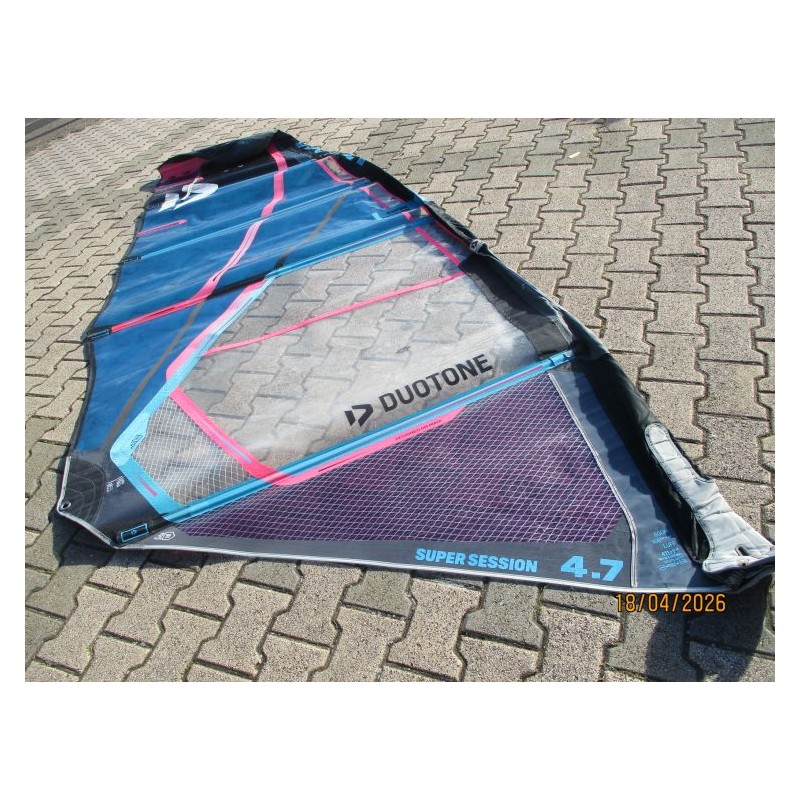 Voile Windsurf occasion Duotone SUPER SESSION 4,7 m² 2020
