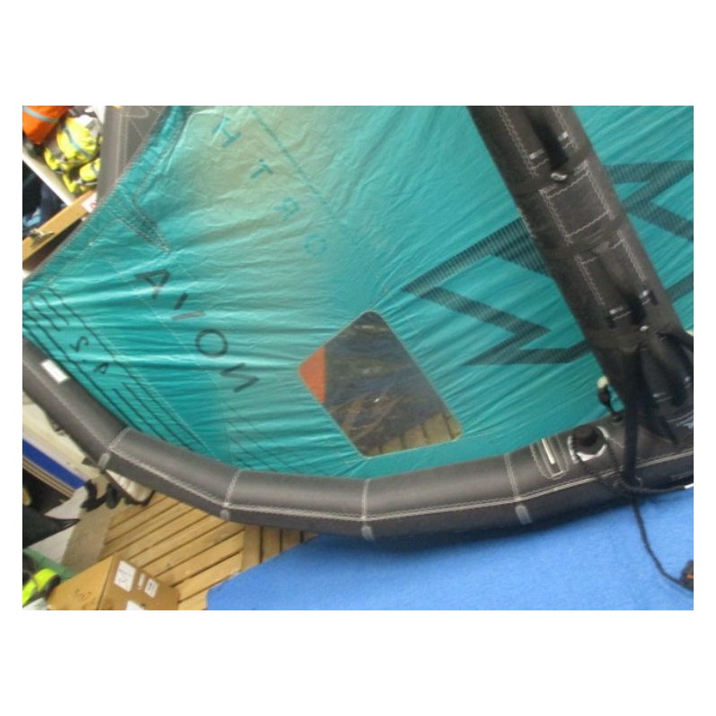 Aile de Wing TEST North NOVA (poignees souples) 4,2 m² sea green 2021