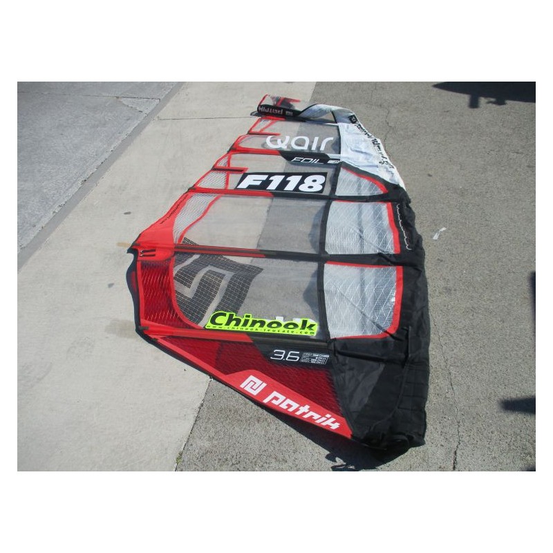 Voile Windsurf occasion Patrik RACE-S2 FOIL 3,6 m² 2023