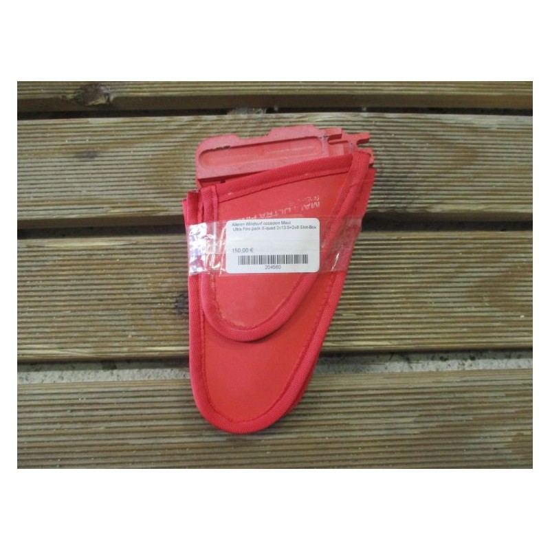 Aileron Windsurf occasion Maui Ultra Fins pack X-quad 2x13.5+2x8 Slot-Box