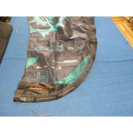 Aile nue Kitesurf occasion Slingshot GHOST V2 4 m² 2023 Blue