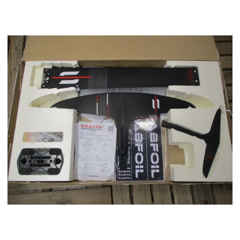 Foil Wing Sabfoil Test Balz PRO BlackBird 792cm² - Integrated Tail 805-365-85