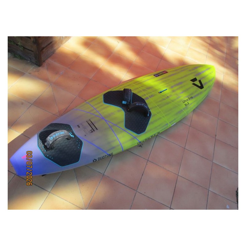 Flotteur Windsurf occasion Duotone Ultra Grip SLS 76 C50 yellow 2026