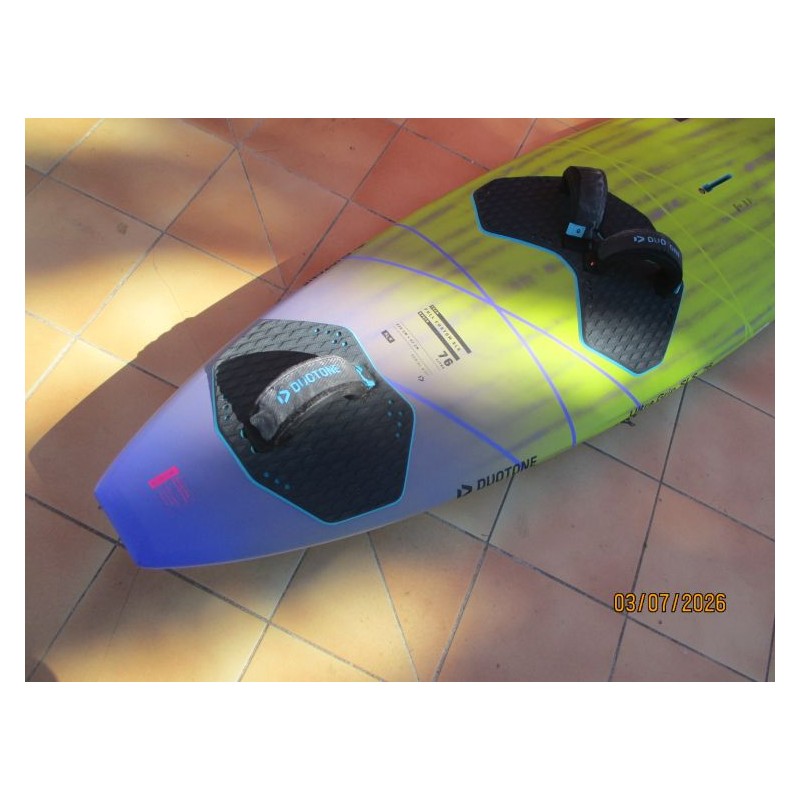 Flotteur Windsurf occasion Duotone Ultra Grip SLS 76 C50 yellow 2026