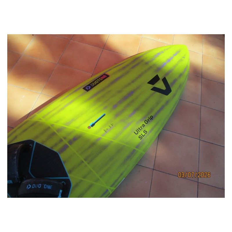 Flotteur Windsurf occasion Duotone Ultra Grip SLS 76 C50 yellow 2026