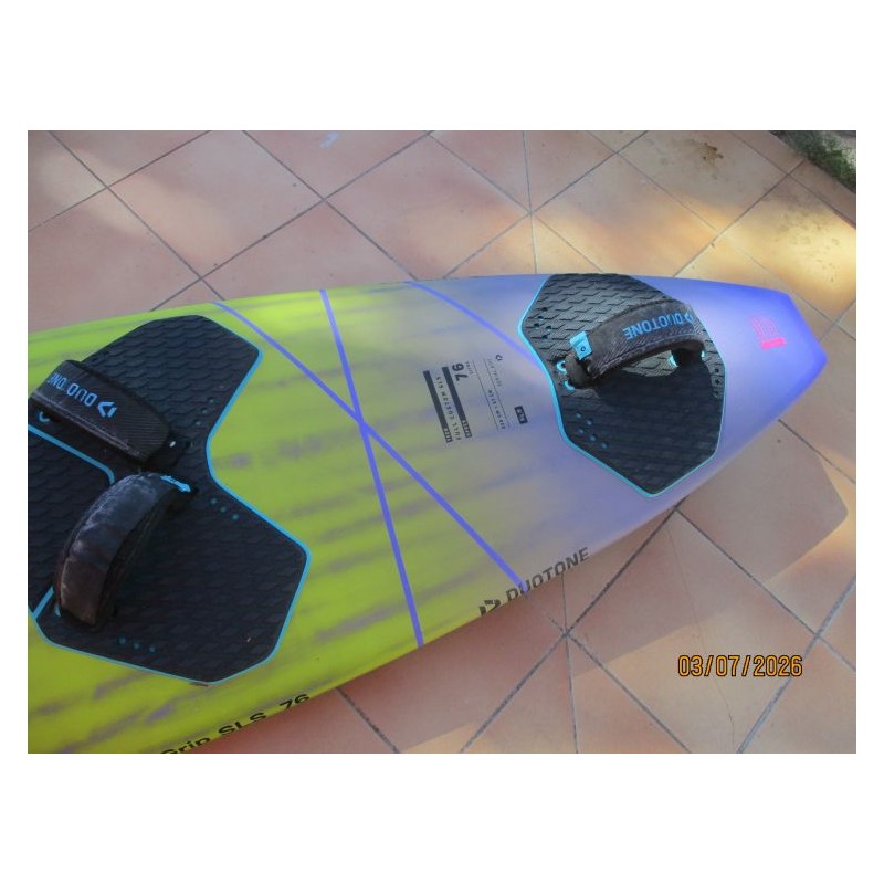 Flotteur Windsurf occasion Duotone Ultra Grip SLS 76 C50 yellow 2026