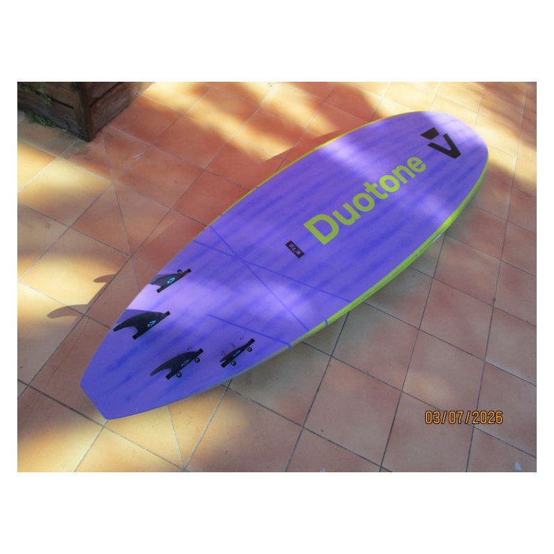 Flotteur Windsurf occasion Duotone Ultra Grip SLS 76 C50 yellow 2026
