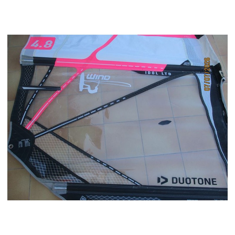 Voile Windsurf occasion Duotone idol LTD 4,8 m² 2018