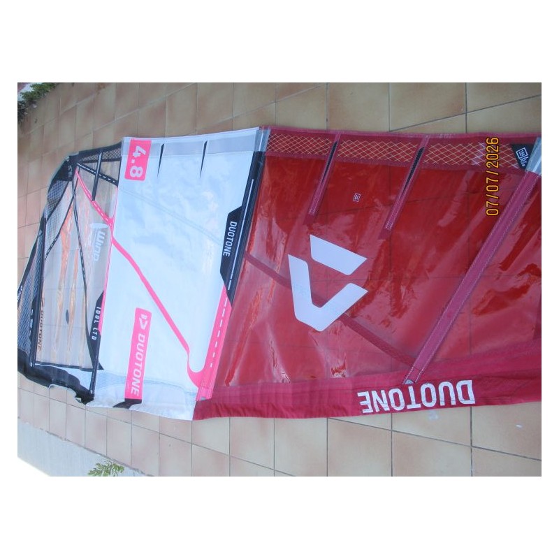 Voile Windsurf occasion Duotone idol LTD 4,8 m² 2018