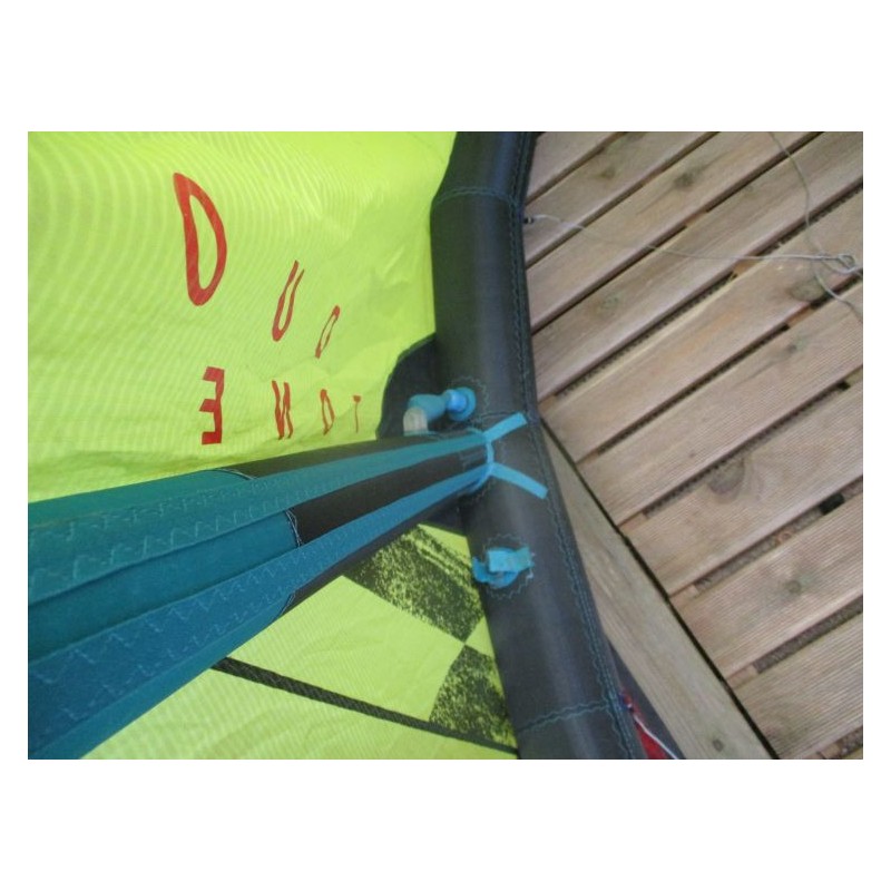 Aile nue Kitesurf occasion Duotone Neo SLS 6 m² 2025 lime/dark-grey