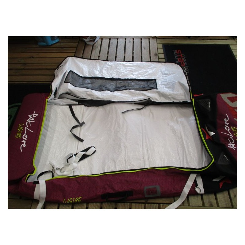 Bagagerie Foil Board bag occasion Pat love Travel Bag avec roulettes purple 6' (185cm)