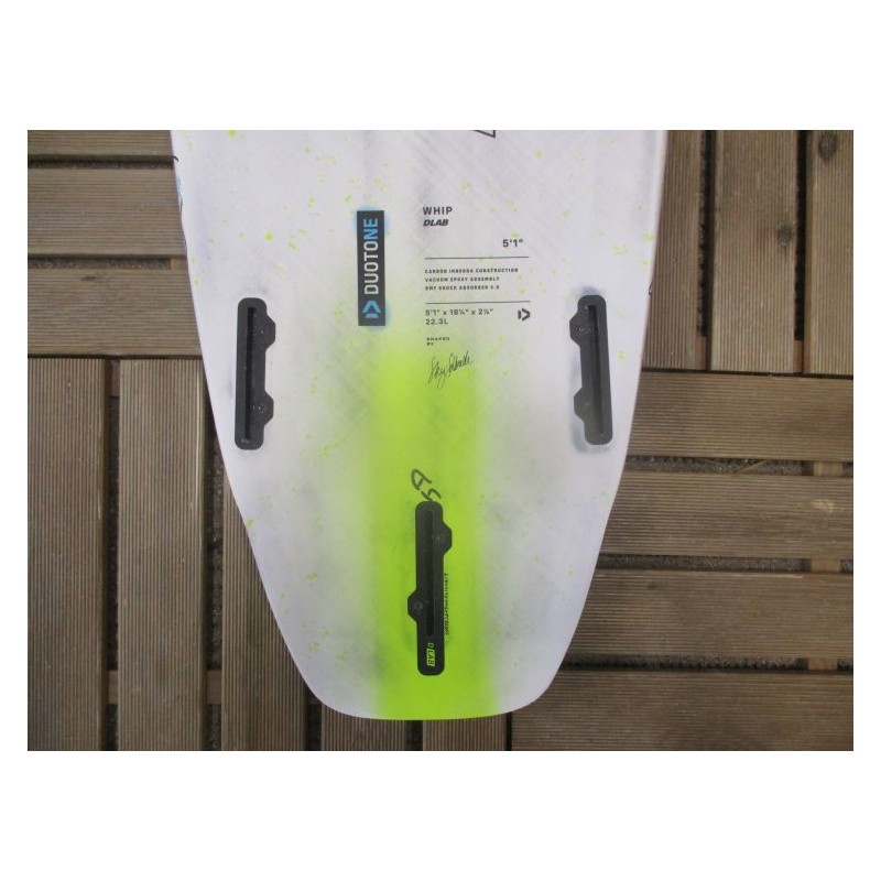 Flotteur Kitesurf TEST Duotone Whip D/LAB + pads 5'1'' x 18 1/4'' 2026