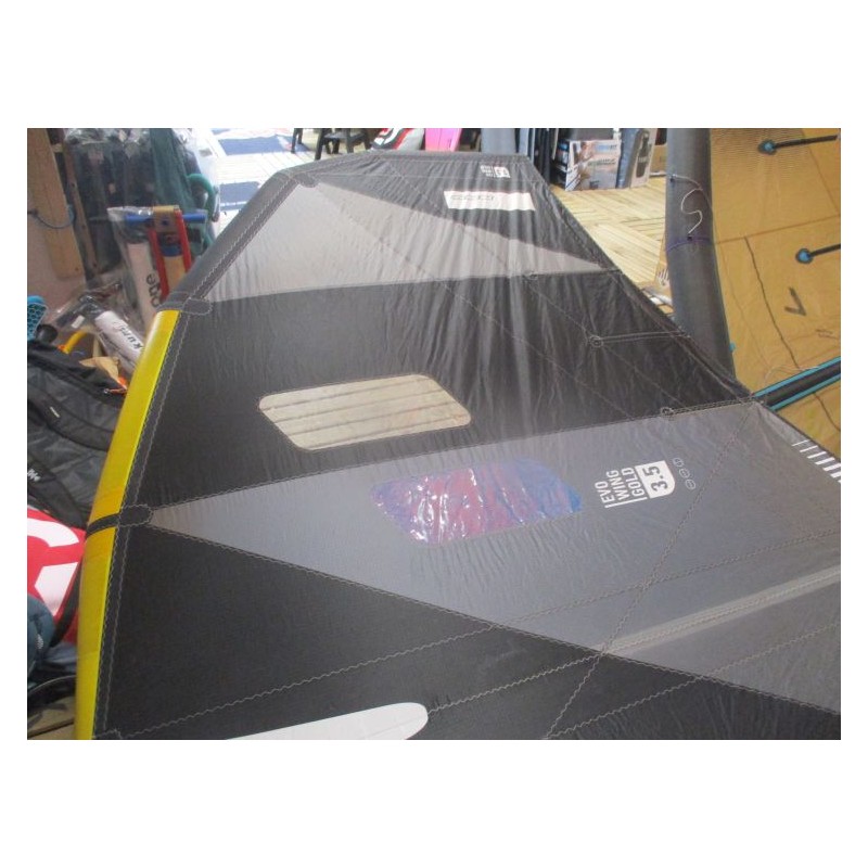 Aile de Wing TEST RRD EVO WING GOLD Y29 3,5 m² BLACK HH 2024-25