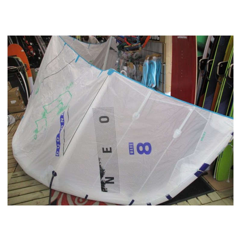 Aile nue Kitesurf TEST Duotone Neo Concept Blue 8 m² 2026