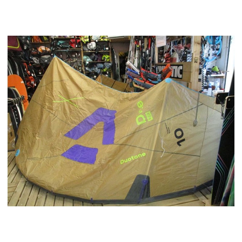 Aile nue Kitesurf TEST Duotone Dice SLS 10 m² 2026 C02:sand/purple