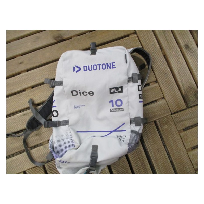 Aile nue Kitesurf TEST Duotone Dice SLS 10 m² 2026 C02:sand/purple
