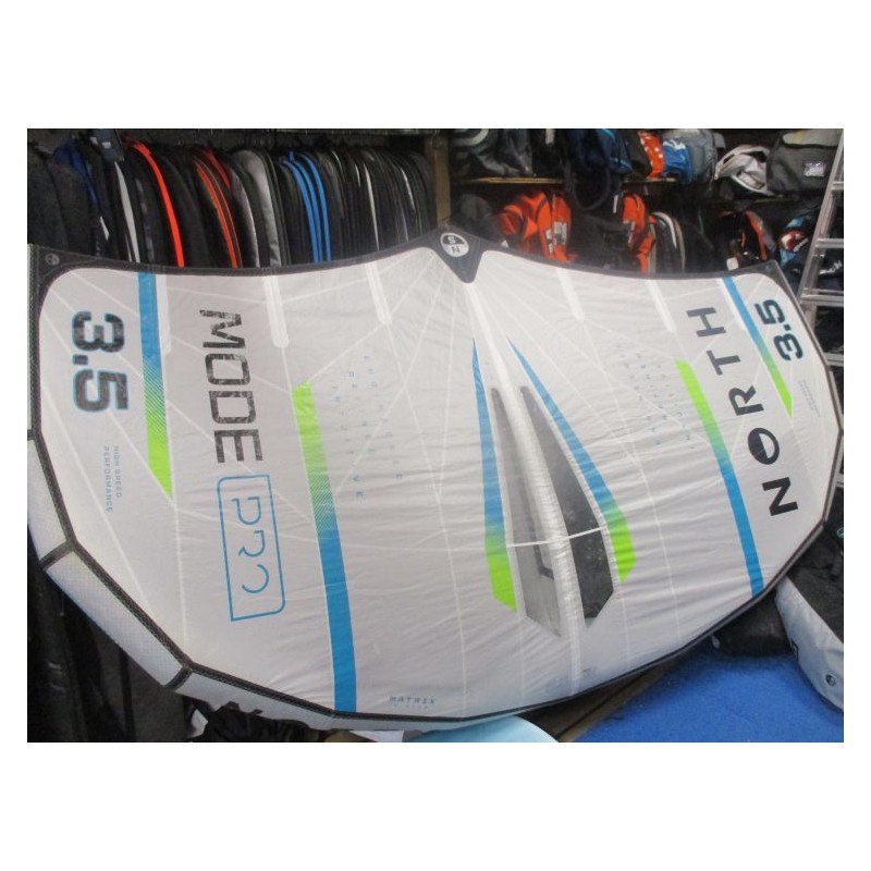 Aile de Wing TEST North Mode Pro + poignees rigides 3,5 m² 2026
