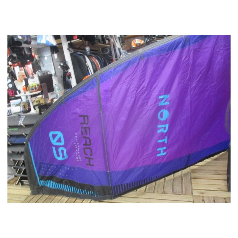 Aile nue Kitesurf TEST North Kiteboarding REACH 9 m² 2026