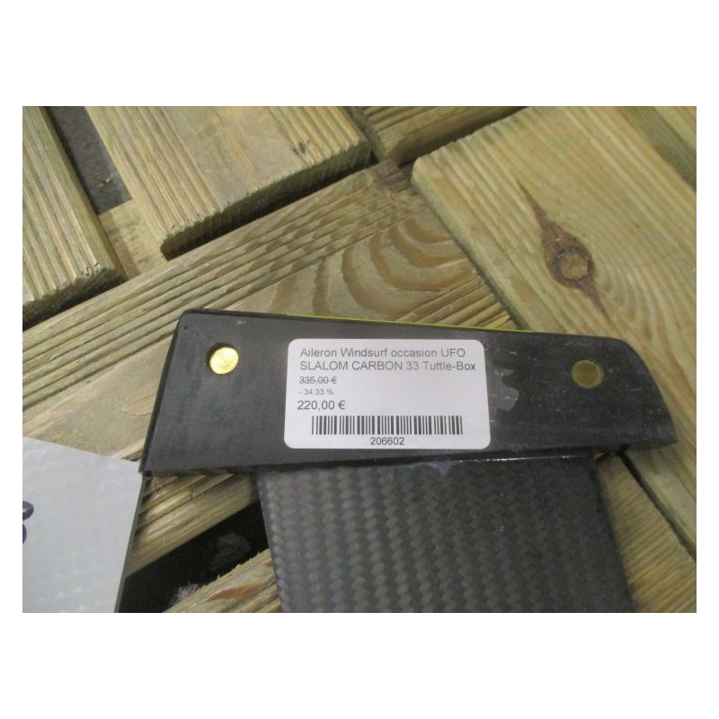Aileron Windsurf occasion UFO SLALOM CARBON 33 Tuttle-Box