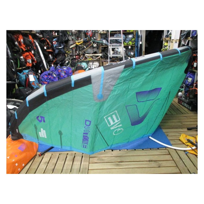 Aile nue Kitesurf occasion Duotone EVO 5 m² 2026 Purple
