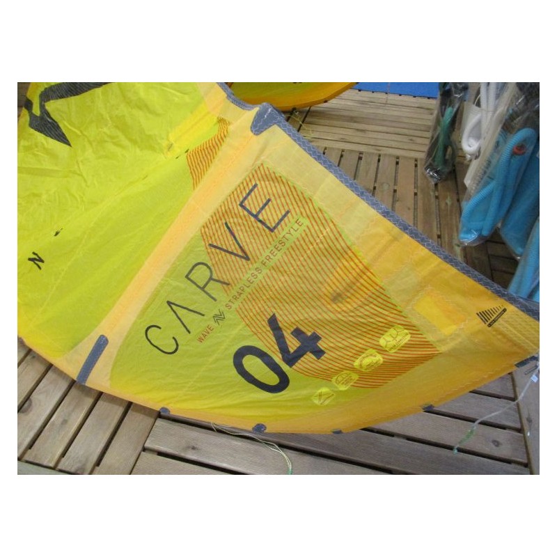 Aile nue Kitesurf occasion North Kiteboarding CARVE 4 m² 2020 