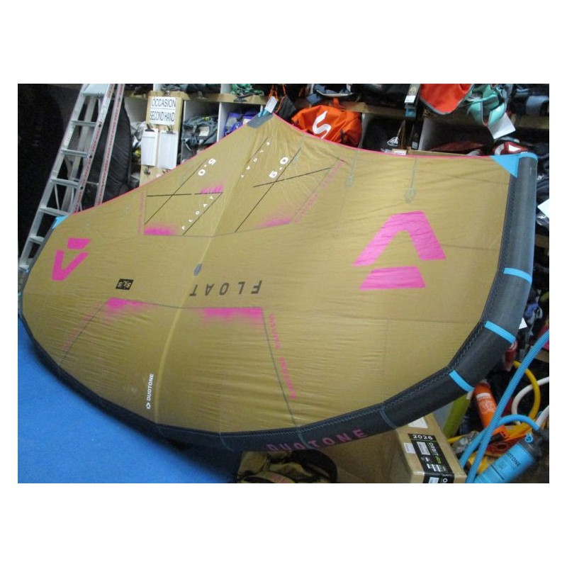 Aile de Wing occasion Duotone Float SLS + Boom 5 m² Fuzzy-pink 2026