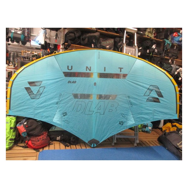 Aile de Wing TEST Duotone Unit D/LAB + Boom 5 m² Turquoise 2026