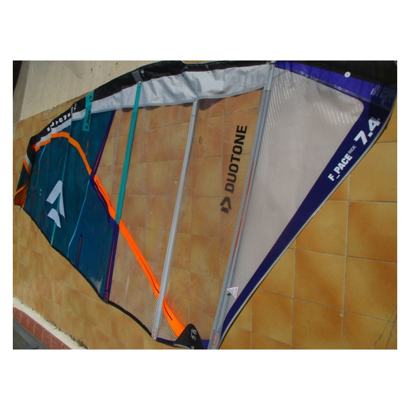 Voile Windsurf occasion Duotone F_Pace 7,4 m²    